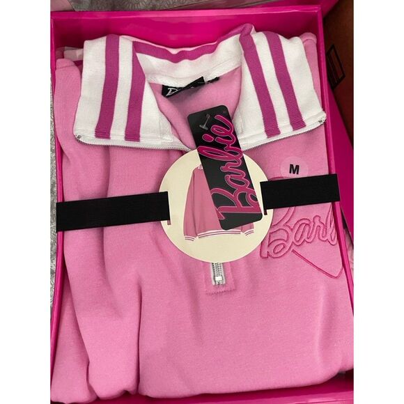 PINk BARBIE sweater white gift box Size available M/L/XL - Picture 6 of 11